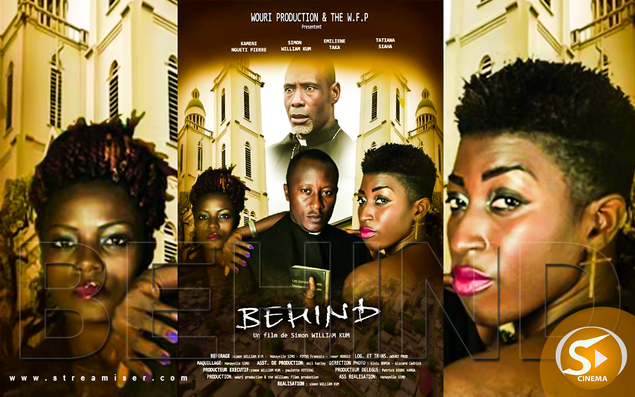 behind
